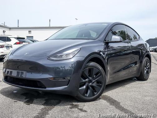 Stealth Grey 2025 Tesla Model Y Long Range Dual Motor All-Wheel Drive
