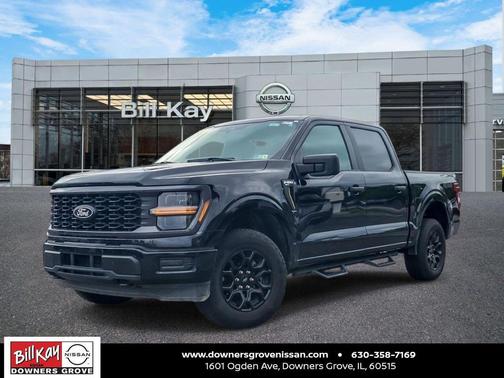 Agate Black Metallic 2025 Ford F-150 STX