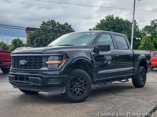 Agate Black Metallic 2025 Ford F-150 STX
