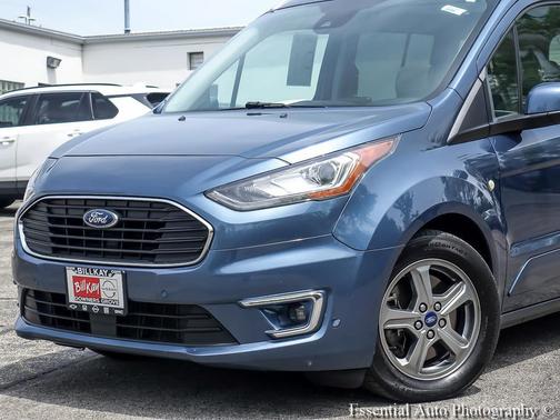 BLUE METALLIC 2019 Ford Transit Connect Titanium w/Rear Liftgate