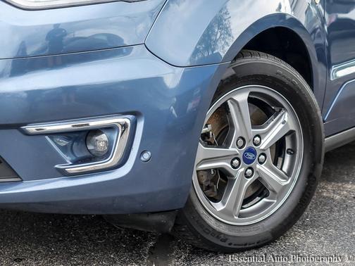 BLUE METALLIC 2019 Ford Transit Connect Titanium w/Rear Liftgate