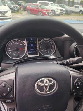 Blazing Blue Pearl 2017 Toyota Tacoma Limited
