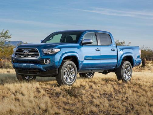 Blazing Blue Pearl 2017 Toyota Tacoma Limited