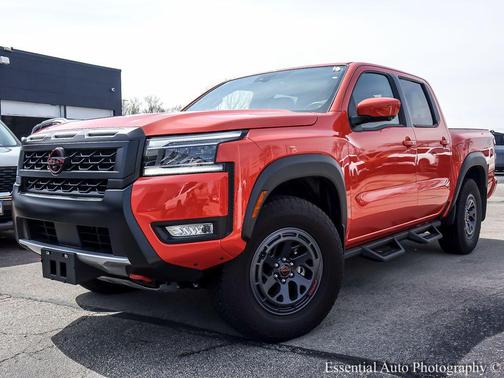 Afterburn Orange 2025 Nissan Frontier PRO-4X