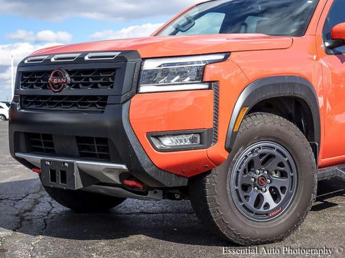 Afterburn Orange 2025 Nissan Frontier PRO-4X