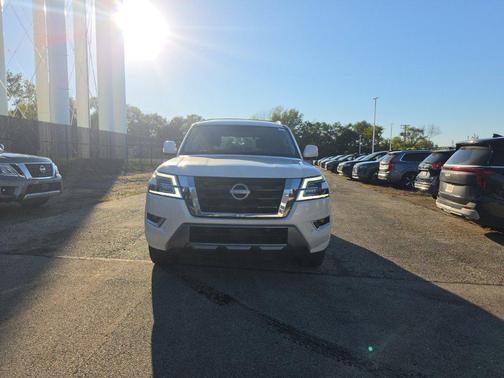 Aspen White Tricoat 2023 Nissan Armada SL 4WD
