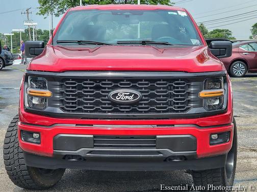 Rapid Red Metallic Tinted Clearcoat 2024 Ford F-150 STX