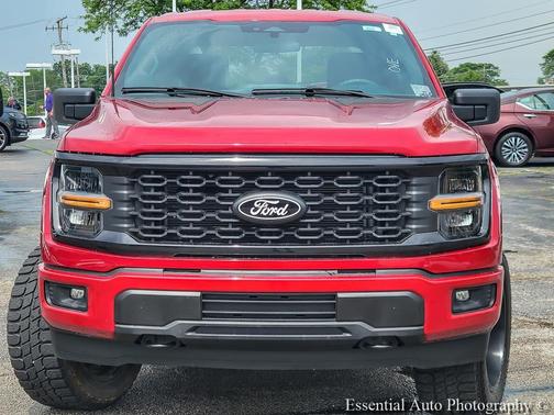 Rapid Red Metallic Tinted Clearcoat 2024 Ford F-150 STX