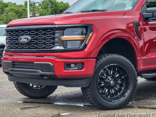 Rapid Red Metallic Tinted Clearcoat 2024 Ford F-150 STX