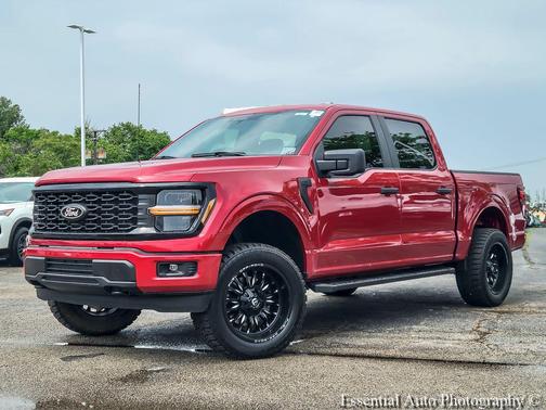 Rapid Red Metallic Tinted Clearcoat 2024 Ford F-150 STX