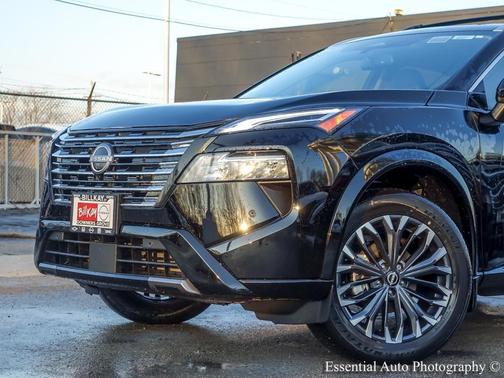 Super Black 2026 Nissan Rogue Platinum