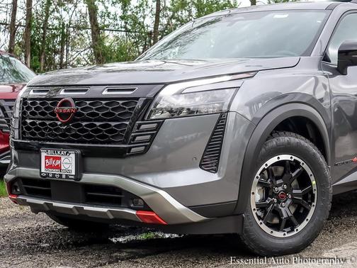 Gun Metallic 2026 Nissan Pathfinder Rock Creek