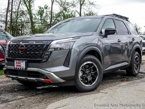 Gun Metallic 2026 Nissan Pathfinder Rock Creek