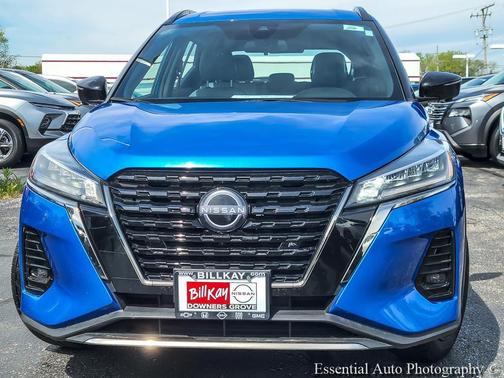 Electric Blue Metallic 2023 Nissan Kicks SR