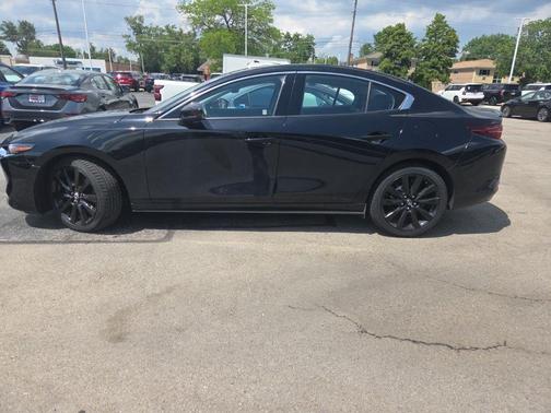 Jet Black Mica 2021 Mazda Mazda3 2.5 Turbo AWD