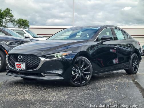 Jet Black Mica 2021 Mazda Mazda3 2.5 Turbo AWD