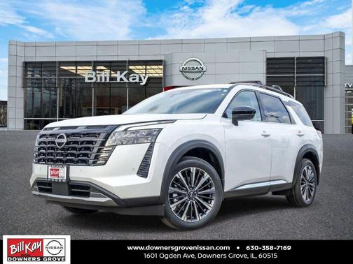 Everest White Pearl Tricoat 2026 Nissan Pathfinder Platinum