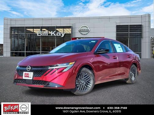 Scarlet Ember Tintcoat 2026 Nissan Sentra SV