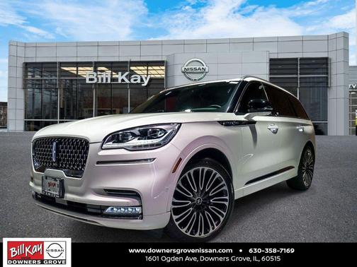 White Metallic 2024 Lincoln Aviator Black Label AWD