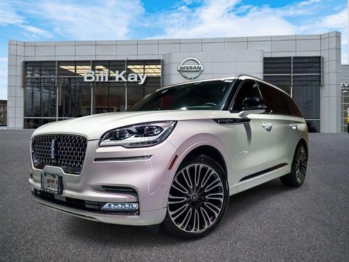 White Metallic 2024 Lincoln Aviator Black Label AWD