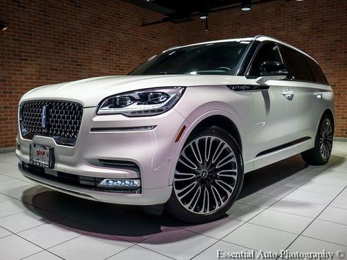 White Metallic 2024 Lincoln Aviator Black Label AWD