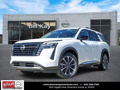 Everest White Pearl Tricoat 2026 Nissan Pathfinder Platinum