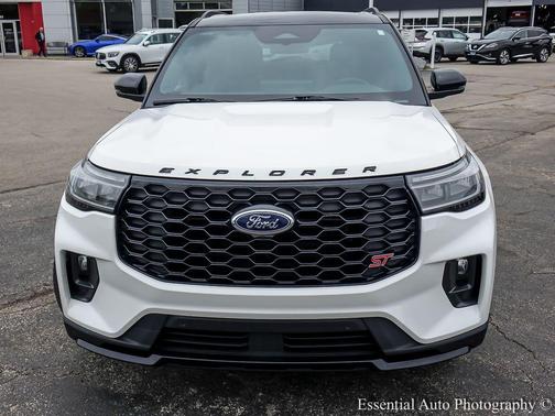 STAR WHITE MET TRI-COAT 2025 Ford Explorer ST