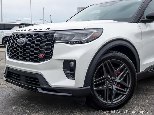 STAR WHITE MET TRI-COAT 2025 Ford Explorer ST