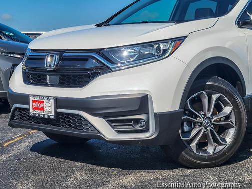 Platinum White 2022 Honda CR-V AWD EX-L