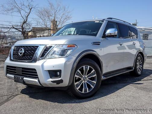 Brilliant Silver 2018 Nissan Armada SL