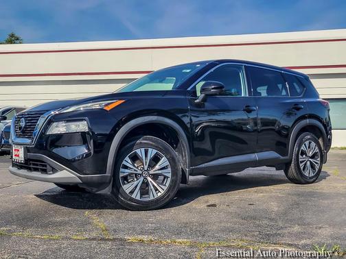 Super Black 2021 Nissan Rogue SV
