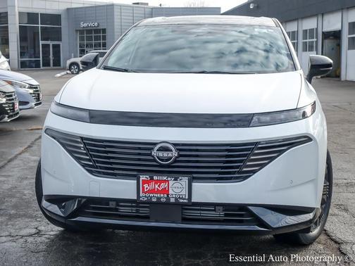 Everest White Pearl Tricoat/Super Black 2026 Nissan Murano Platinum