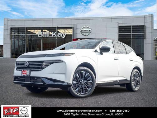 Everest White Pearl Tricoat/Super Black 2026 Nissan Murano Platinum