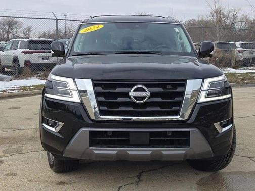 Super Black 2024 Nissan Armada SL 4WD