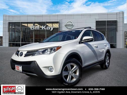 Super White 2014 Toyota RAV4 XLE