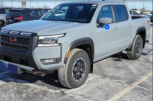 Boulder Gray Pearl 2025 Nissan Frontier PRO-4X