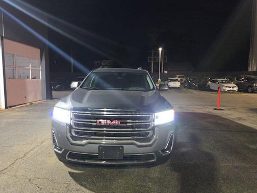 Satin Steel Metallic 2021 GMC Acadia FWD SLE