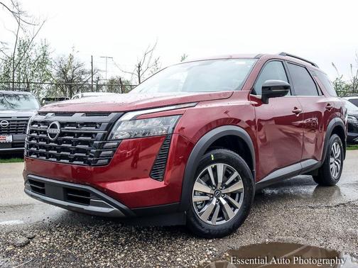 Scarlet Ember Tintcoat 2026 Nissan Pathfinder SL