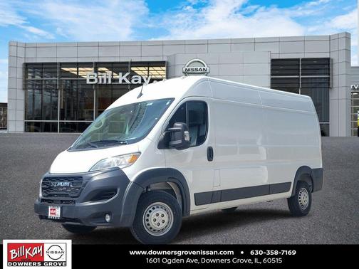 Bright White Clearcoat 2025 RAM ProMaster 3500 High Roof