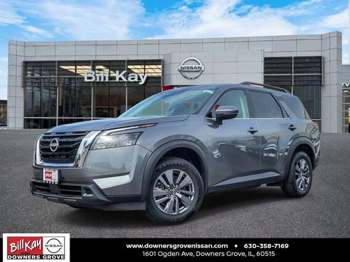 Gun Metallic 2024 Nissan Pathfinder SV FWD