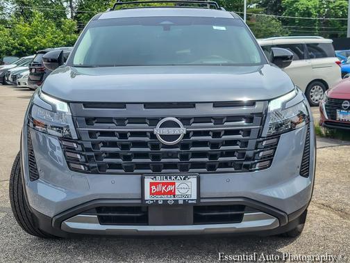 Boulder Gray Pearl 2026 Nissan Pathfinder Platinum