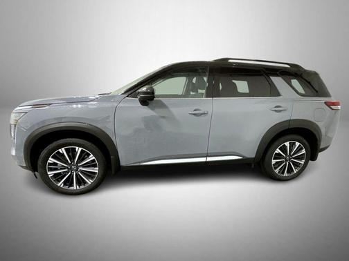Boulder Gray Pearl 2026 Nissan Pathfinder Platinum
