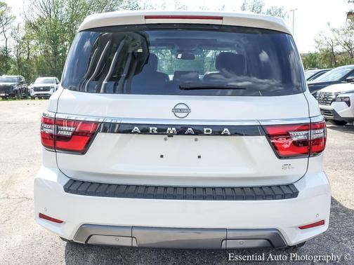 Aspen White Tricoat 2024 Nissan Armada SL 4WD