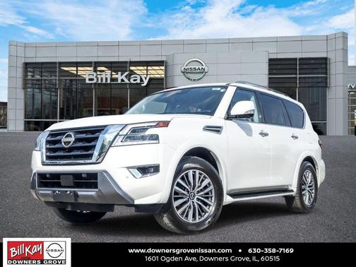 Aspen White Tricoat 2024 Nissan Armada SL 4WD