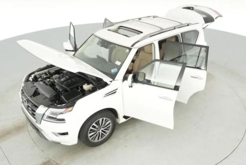 Aspen White Tricoat 2024 Nissan Armada SL 4WD