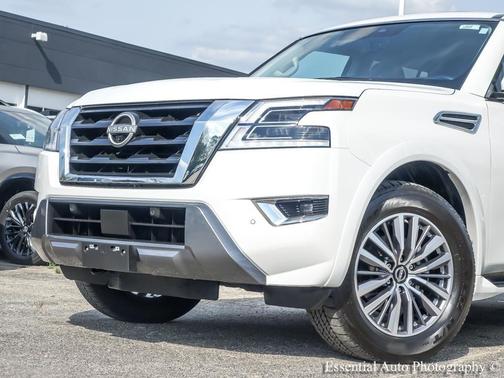 Aspen White Tricoat 2024 Nissan Armada SL 4WD