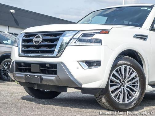 Aspen White Tricoat 2024 Nissan Armada SL 4WD