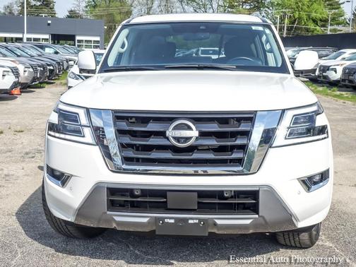 Aspen White Tricoat 2024 Nissan Armada SL 4WD
