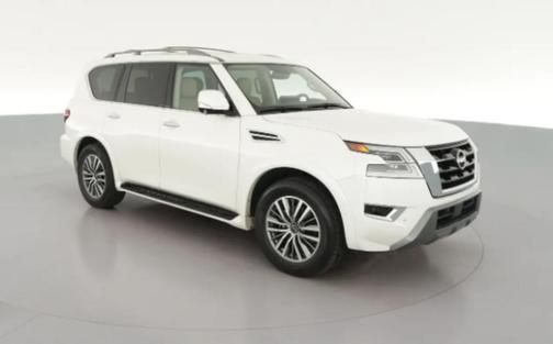 Aspen White Tricoat 2024 Nissan Armada SL 4WD