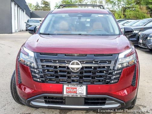 Scarlet Ember Tintcoat 2026 Nissan Pathfinder Platinum